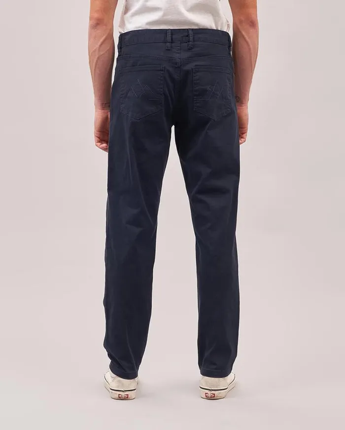 Passenger Clothing 365 5 Pocket Trouser Deep Navy Men Trousers