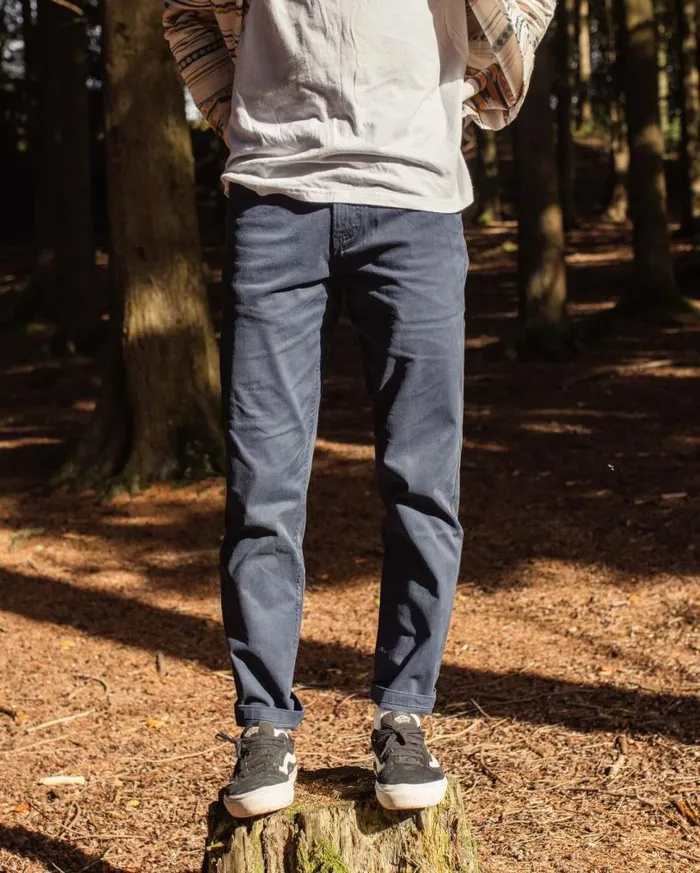 Passenger Clothing 365 5 Pocket Trouser Deep Navy Men Trousers