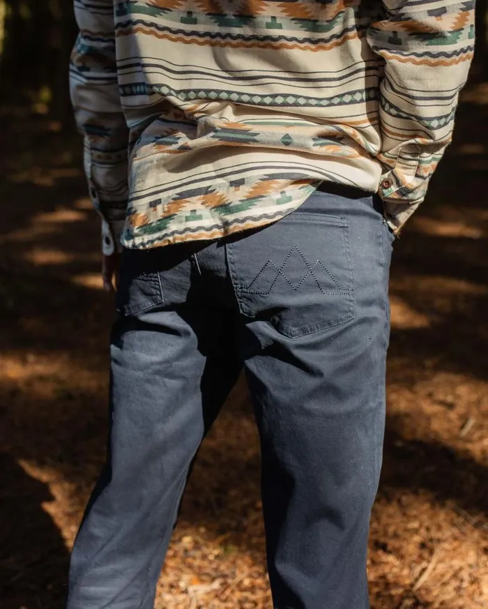 Passenger Clothing 365 5 Pocket Trouser Deep Navy Men Trousers