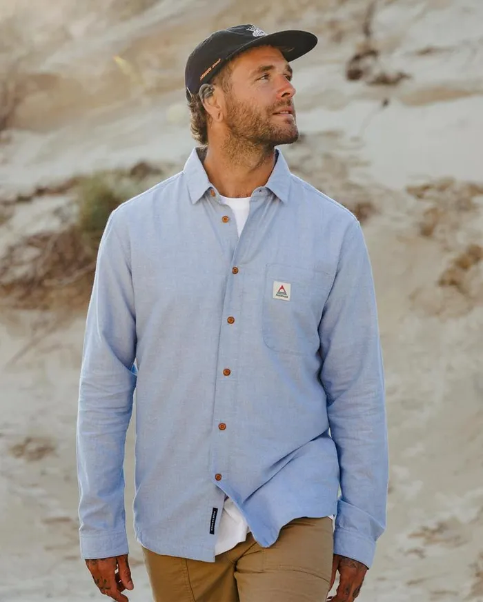 Passenger Clothing Arica Organic Shirt Chambray Men Shirts
