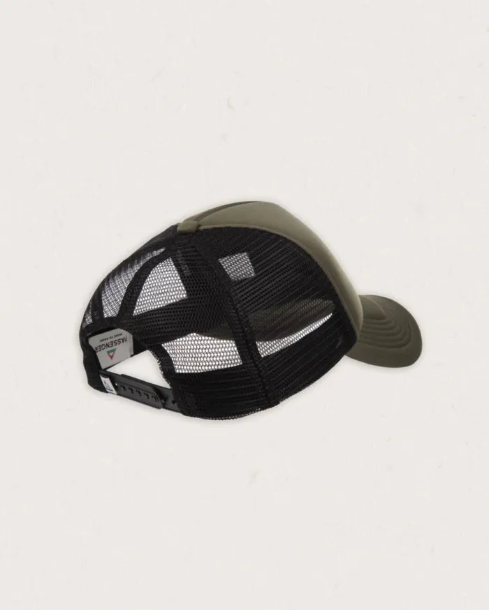 Passenger Clothing Beechey Snapback Trucker Cap Khaki WomenMen Caps and Hats