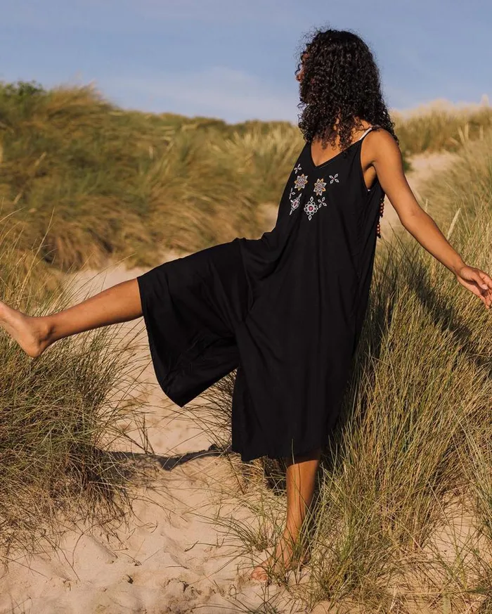 Passenger Clothing Copetin Jumpsuit Black Women Dungarees and Trousers