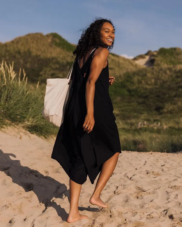 Passenger Clothing Copetin Jumpsuit Black Women Dungarees and Trousers