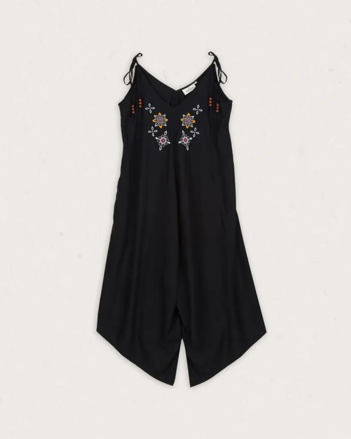 Passenger Clothing Copetin Jumpsuit Black Women Dungarees and Trousers