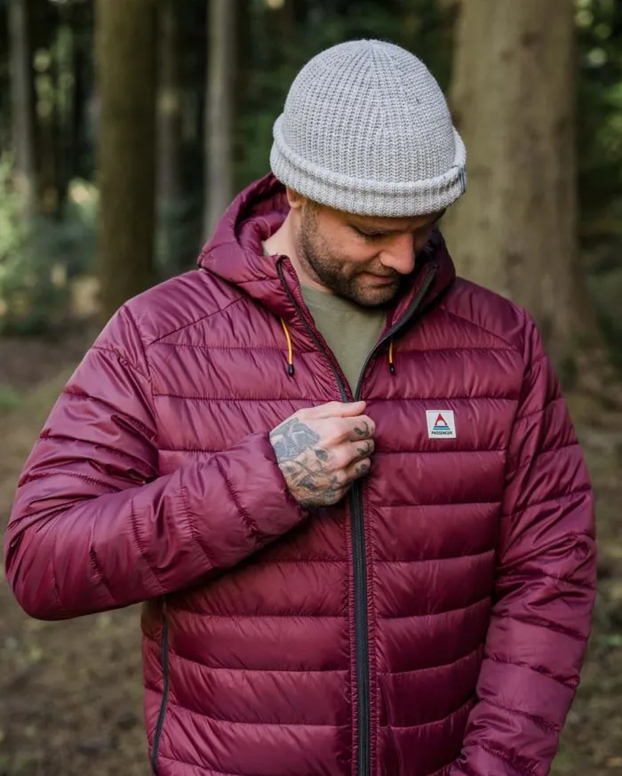 Passenger Clothing Roamer Recycled 20 Insulated Jacket Wine Men Jackets