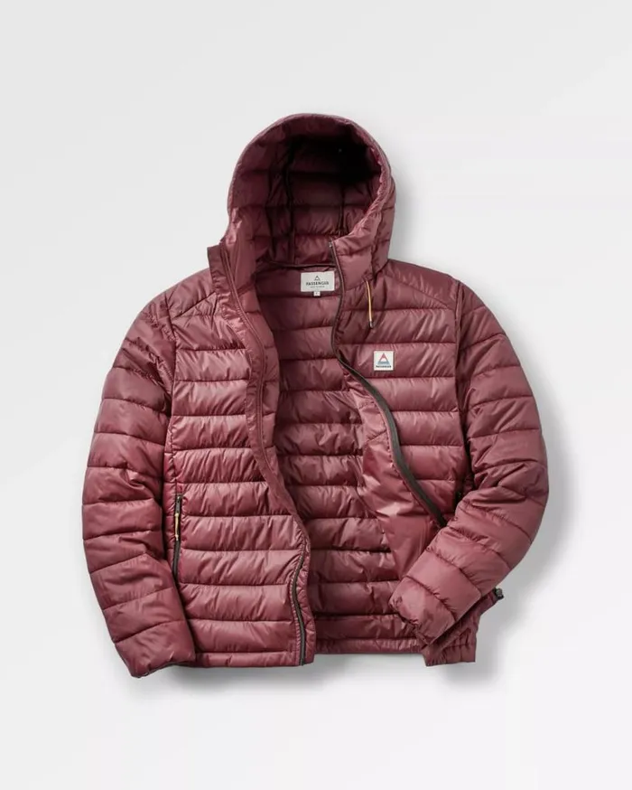 Passenger Clothing Roamer Recycled 20 Insulated Jacket Wine Men Jackets