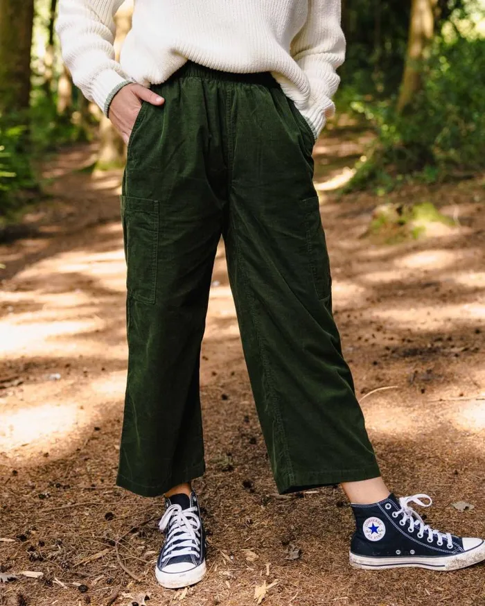 Passenger Clothing Someday Cord Trouser Fir Tree Women Dungarees and Trousers