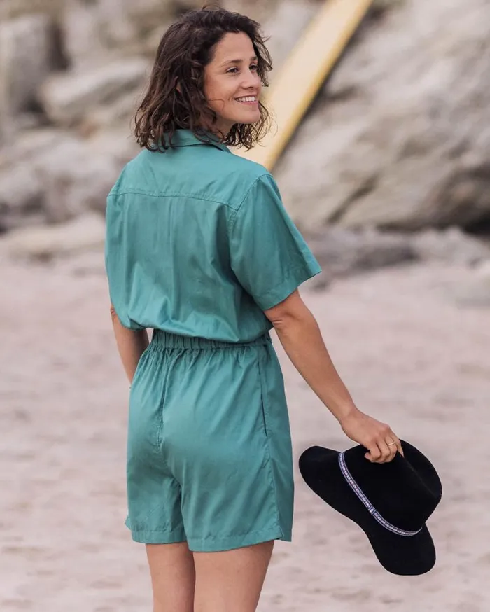 Passenger Clothing Topaz Short Boiler Suit Deep Sea Women Shorts