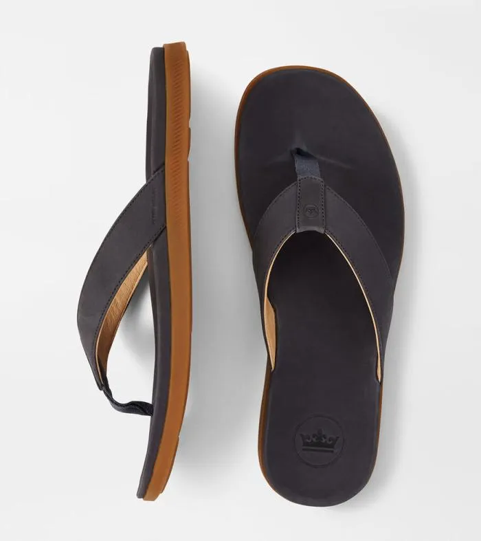 Peter Millar Casual Shoes Men Hyperlight Slide Nubuck Flip Flop