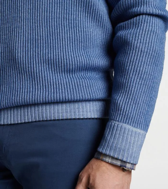 Peter Millar Sweaters Men Layton GarmentDyed QuarterZip
