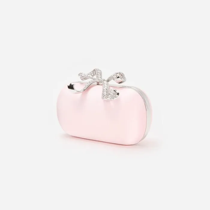 Pink Satin Clutch Women Self Portrait Clutch Bags Pink Satin Clutch Women Self Portrait Clutch Bags