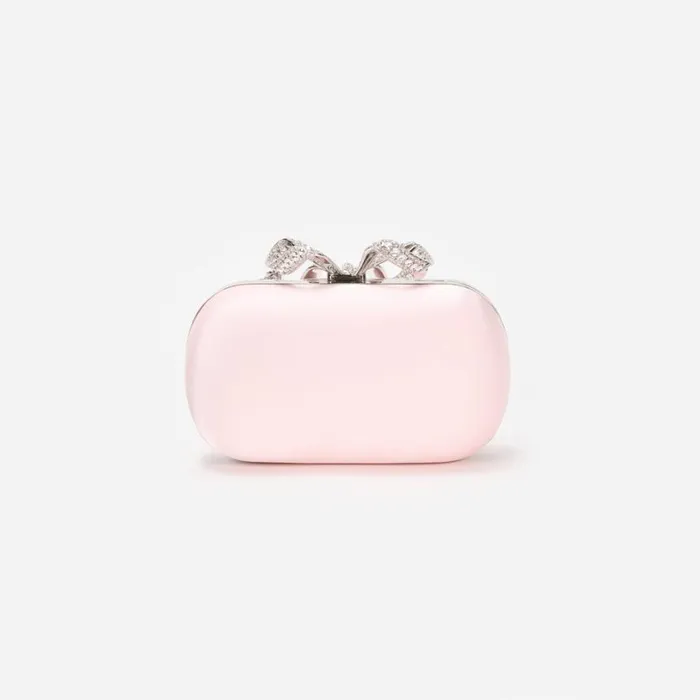 Pink Satin Clutch Women Self Portrait Clutch Bags Pink Satin Clutch Women Self Portrait Clutch Bags
