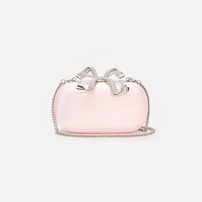 Pink Satin Clutch Women Self Portrait Clutch Bags Pink Satin Clutch Women Self Portrait Clutch Bags