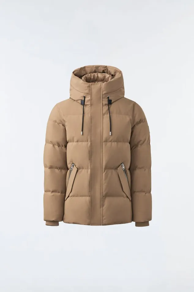 Puffer Men Mackage GRAYDON 2in1 Lustrous Light Down Jacket Navy