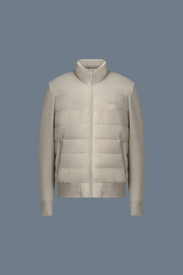 Puffer Men Mackage HANEYCITY Hybrid Light Down Jacket Light Military Puffer Men Mackage HANEYCITY Hybrid Light Down Jacket Light Military