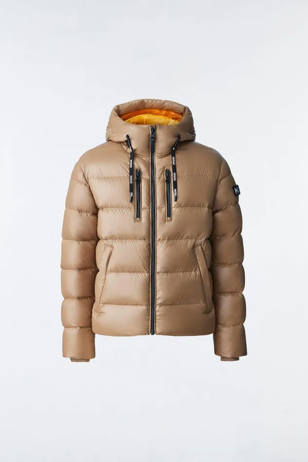 Puffer Men Mackage VICTOR Lustrous Light Down Jacket With Hood For Men Black Puffer Men Mackage VICTOR Lustrous Light Down Jacket With Hood For Men Black
