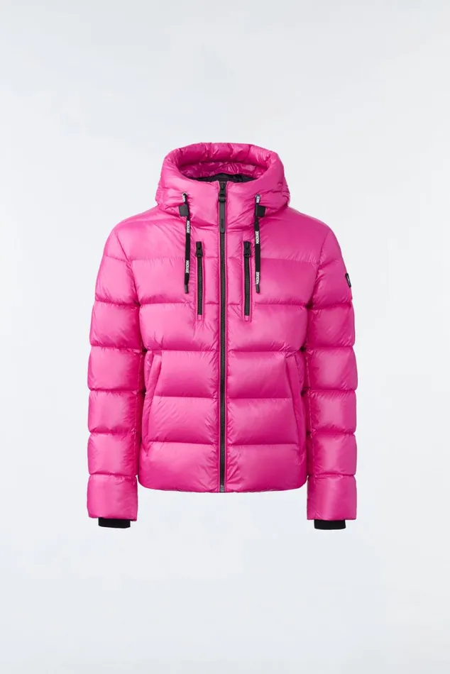 Puffer Men Mackage VICTOR Lustrous Light Down Jacket With Hood For Men Black Puffer Men Mackage VICTOR Lustrous Light Down Jacket With Hood For Men Black