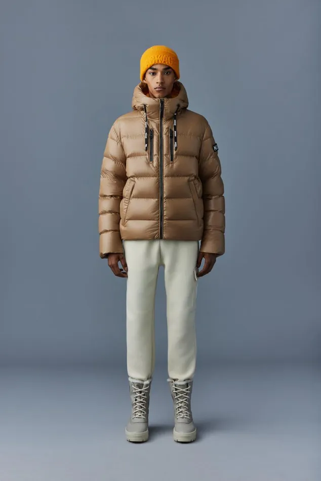 Puffer Men Mackage VICTOR Lustrous Light Down Jacket With Hood For Men Black Puffer Men Mackage VICTOR Lustrous Light Down Jacket With Hood For Men Black