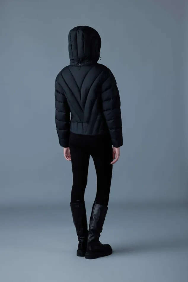 Puffers Women Mackage HOPE Softwash Rounded Quilt Down Jacket Black Puffers Women Mackage HOPE Softwash Rounded Quilt Down Jacket Black