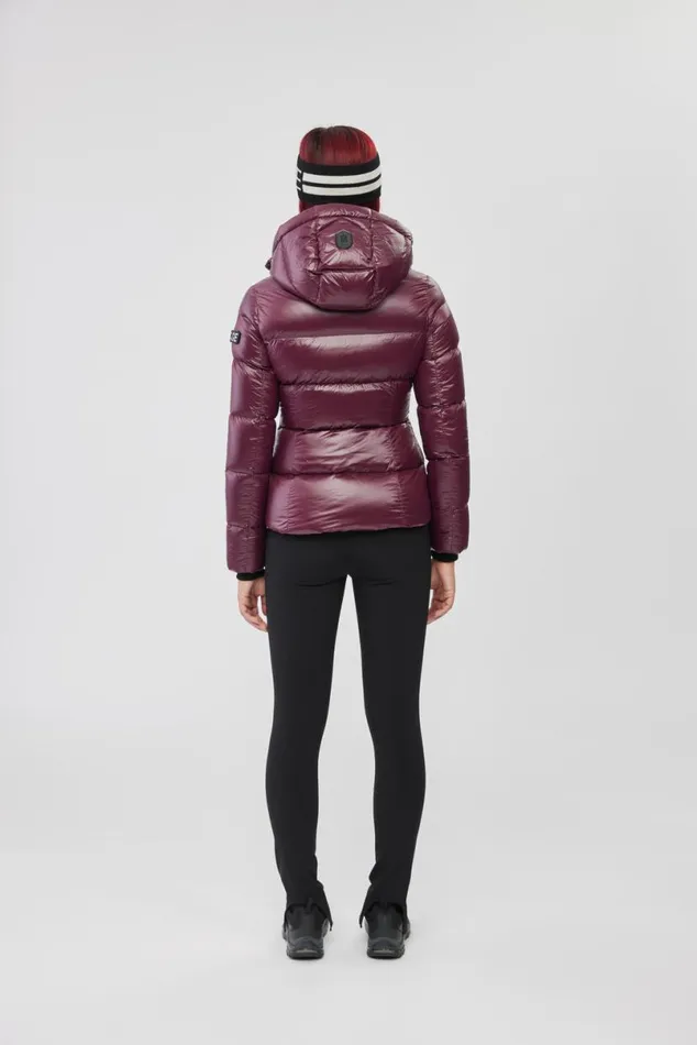 Puffers Women Mackage MADALYN Lustrous Light Down Jacket With Hood For Ladies White Puffers Women Mackage MADALYN Lustrous Light Down Jacket With Hood For Ladies White