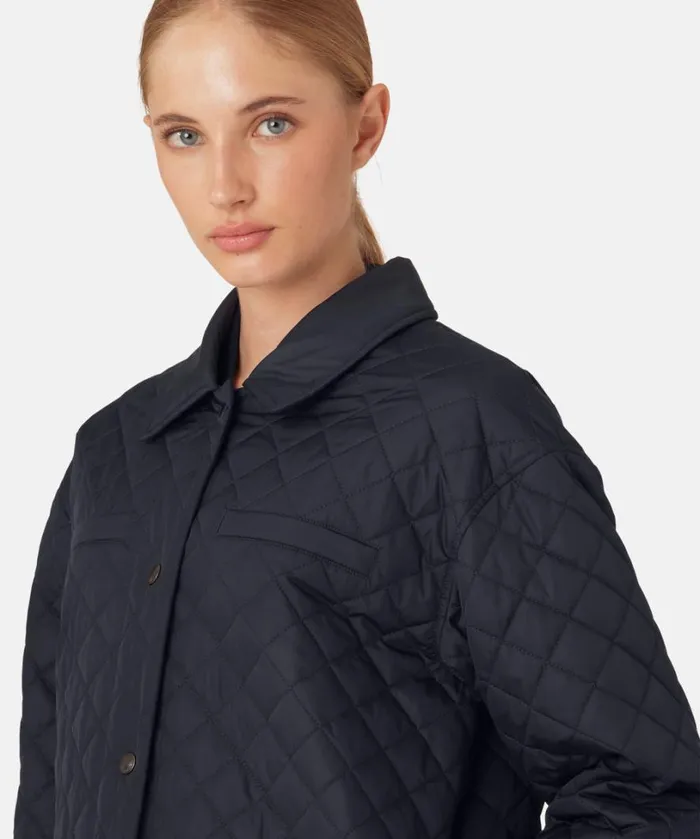 Quilt Jacket 8211 Dark Indigo Outerwear Ilse Jacobsen All Jackets And Coats Quilt Jacket 8211 Dark Indigo Outerwear Ilse Jacobsen All Jackets And Coats