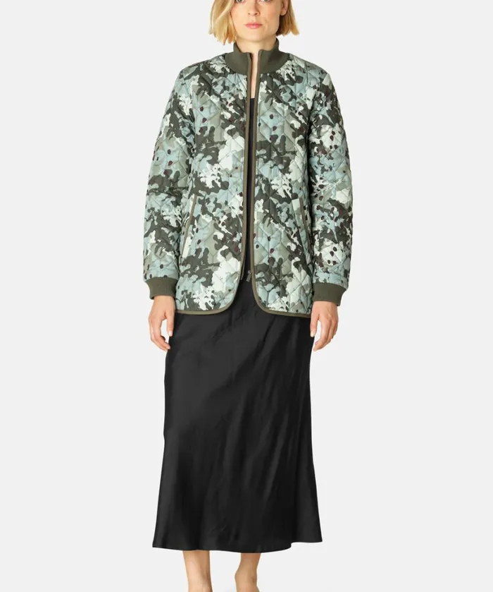 Quilt Jacket 8211 Green Camo Outerwear Ilse Jacobsen All Jackets And Coats Quilt Jacket 8211 Green Camo Outerwear Ilse Jacobsen All Jackets And Coats