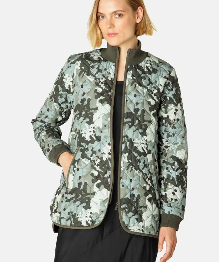 Quilt Jacket 8211 Green Camo Outerwear Ilse Jacobsen All Jackets And Coats Quilt Jacket 8211 Green Camo Outerwear Ilse Jacobsen All Jackets And Coats