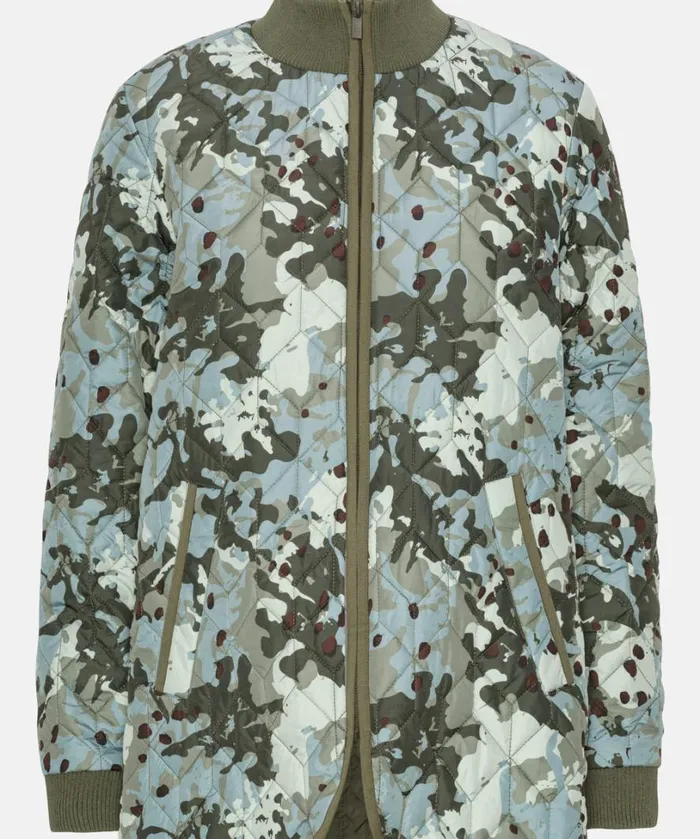 Quilt Jacket 8211 Green Camo Outerwear Ilse Jacobsen All Jackets And Coats Quilt Jacket 8211 Green Camo Outerwear Ilse Jacobsen All Jackets And Coats