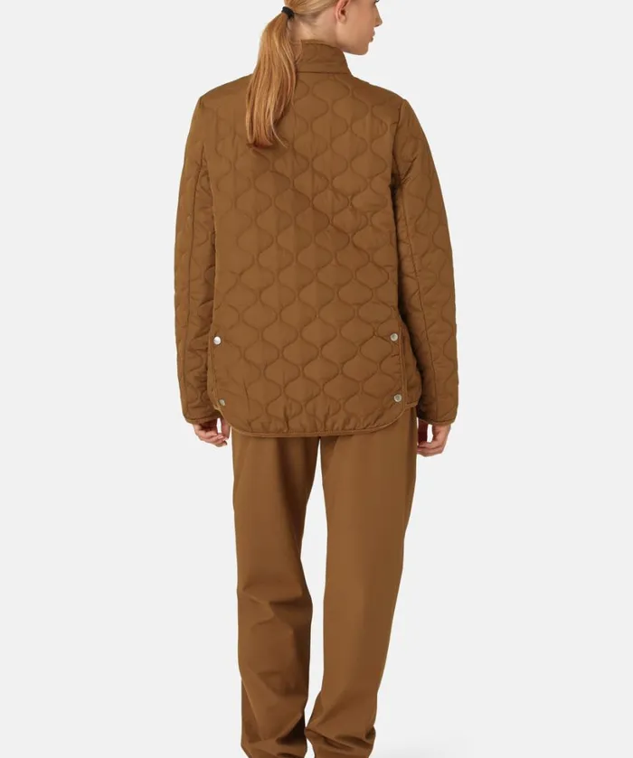 Quilt Jacket 8211 Walnut Outerwear Ilse Jacobsen All Jackets And Coats