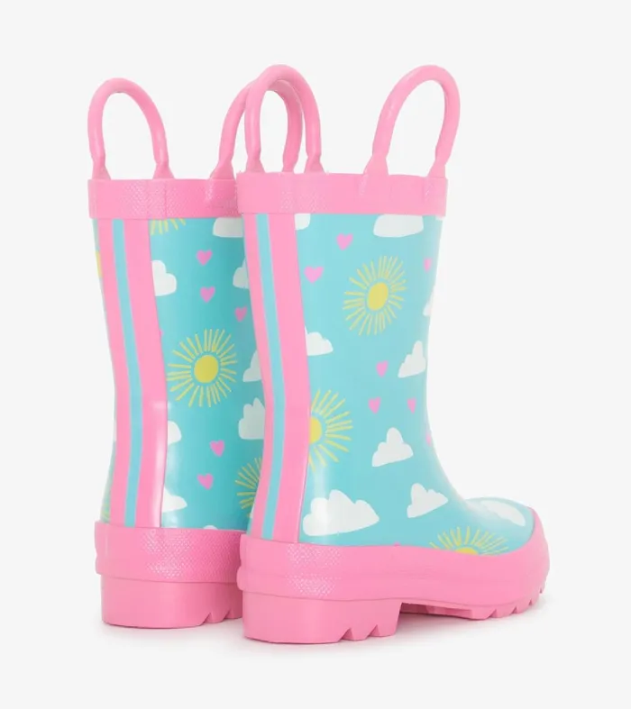Rainwear Baby and Toddler Hatley Toddler Girls Happy Skies Rain Boots