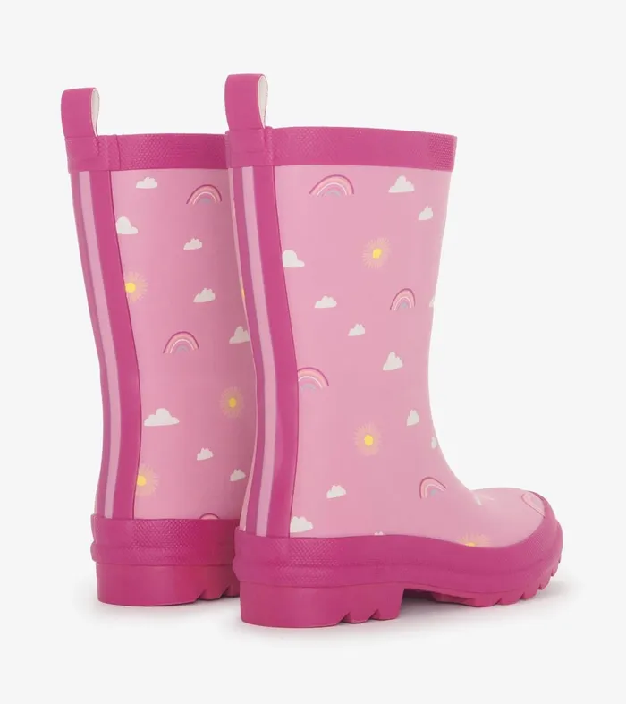 Rainwear Girls Hatley Girls Sun Charms Matte Rain Boots
