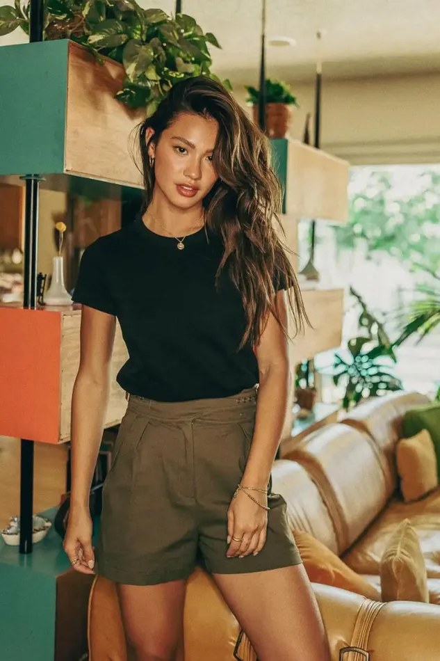 Remington Shorts In Olive Olive Women Bohme Shorts