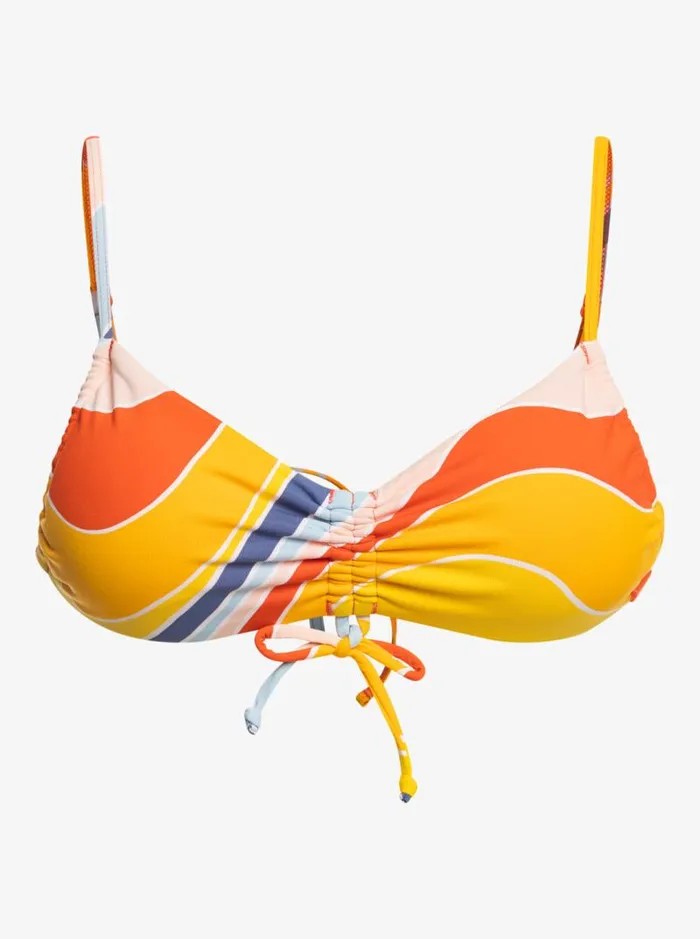 Roxy Bikini Tops Palm Cruz Bralette Bikini Top Tiger Lily Cruz 8211 Women