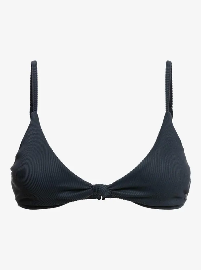 Roxy Bikini Tops Roxy Love The Surf Knot Bikini Top Anthracite 8211 Women Roxy Bikini Tops Roxy Love The Surf Knot Bikini Top Anthracite 8211 Women