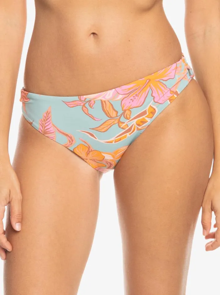 Roxy Bikinis Printed Beach Classics Hipster Bikini Bottoms Blue Surf Kartoffel Tropical 8211 Women