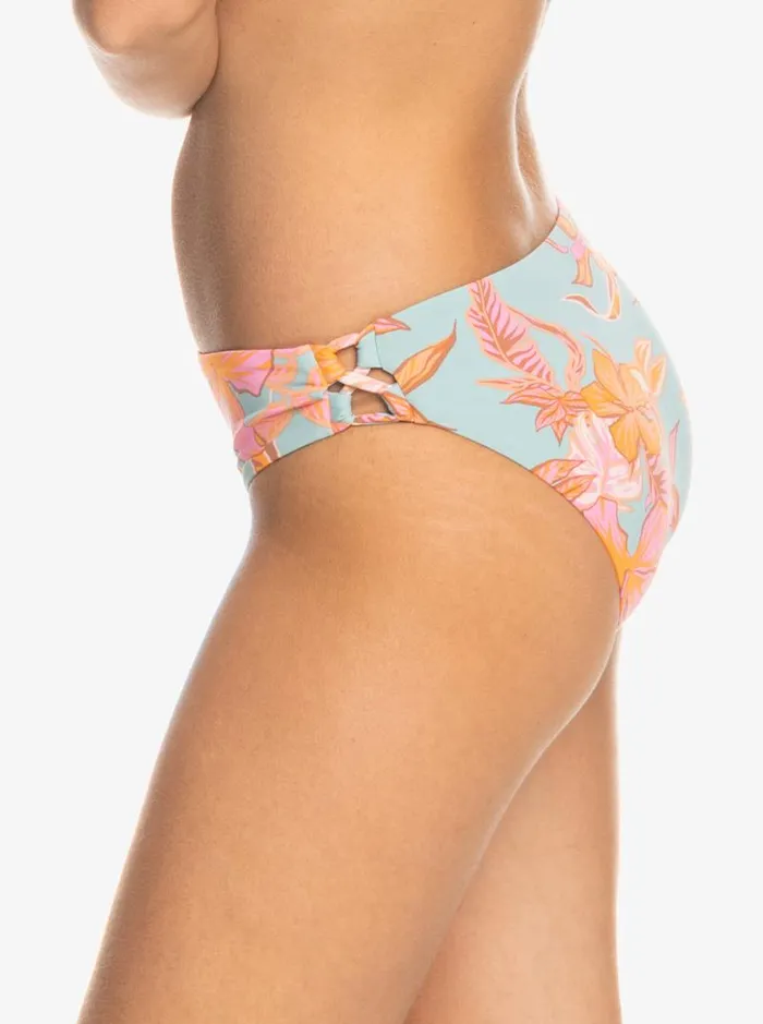 Roxy Bikinis Printed Beach Classics Hipster Bikini Bottoms Blue Surf Kartoffel Tropical 8211 Women