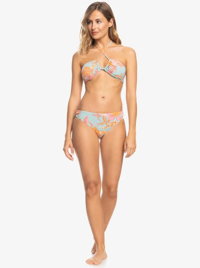 Roxy Bikinis Printed Beach Classics Hipster Bikini Bottoms Blue Surf Kartoffel Tropical 8211 Women