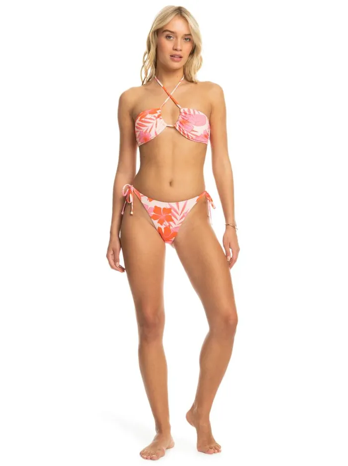 Roxy Bikinis Printed Beach Classics Triangle Bikini Top Pale Dogwood Lhibiscus 8211 Women Roxy Bikinis Printed Beach Classics Triangle Bikini Top Pale Dogwood Lhibiscus 8211 Women