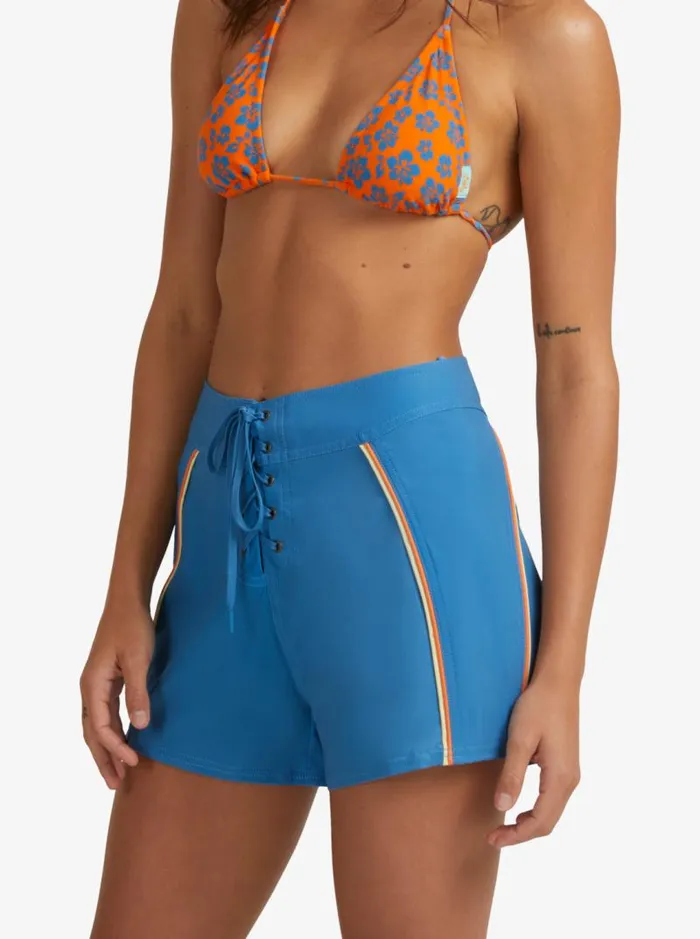 Roxy Boardshorts Mystos 3034 Boardshorts Vallarta Blue 8211 Women Roxy Boardshorts Mystos 3034 Boardshorts Vallarta Blue 8211 Women