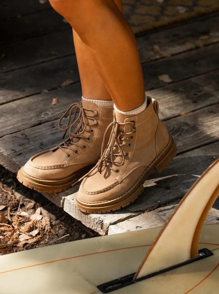 Roxy Boots Work It Boots Tan 8211 Women Roxy Boots Work It Boots Tan 8211 Women