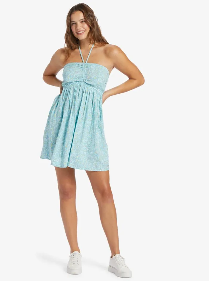 Roxy Dresses Happy Hour Mini Dress Tourmaline Pretty Paisley 8211 Women Roxy Dresses Happy Hour Mini Dress Tourmaline Pretty Paisley 8211 Women
