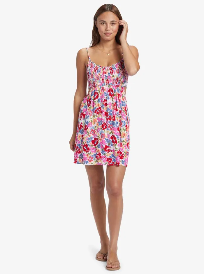Roxy Dresses Hot Tropics Mini Dress Shocking Pink Bloomin Babe 8211 Women Roxy Dresses Hot Tropics Mini Dress Shocking Pink Bloomin Babe 8211 Women