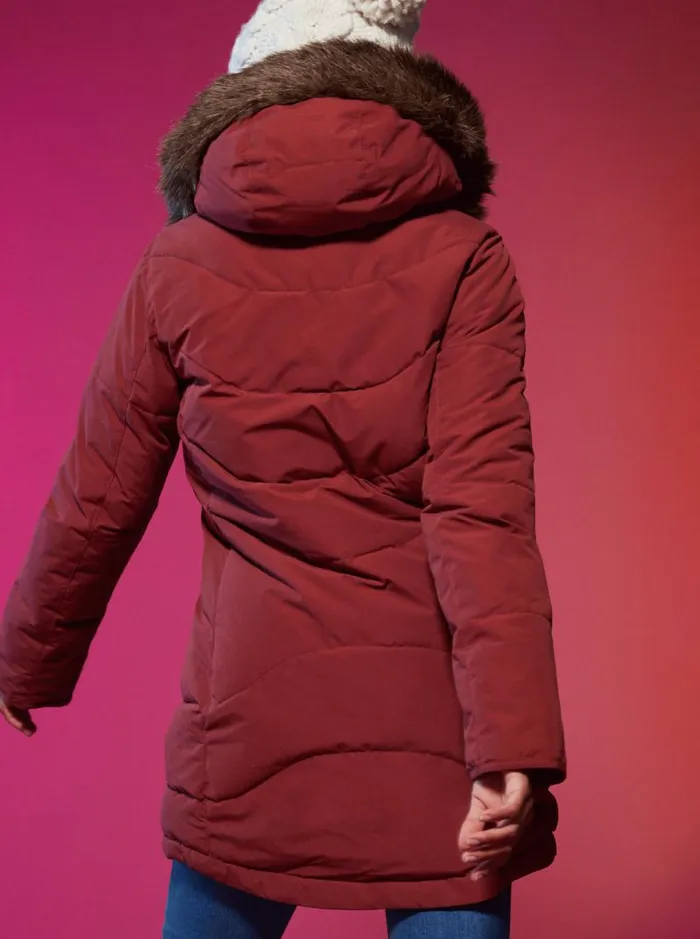 Roxy Jackets Ellie Warmlink Winter Jacket With Heating Panel Smoked Paprika 8211 Women