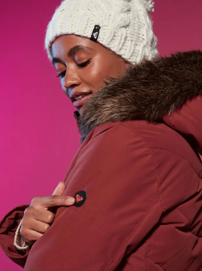 Roxy Jackets Ellie Warmlink Winter Jacket With Heating Panel Smoked Paprika 8211 Women