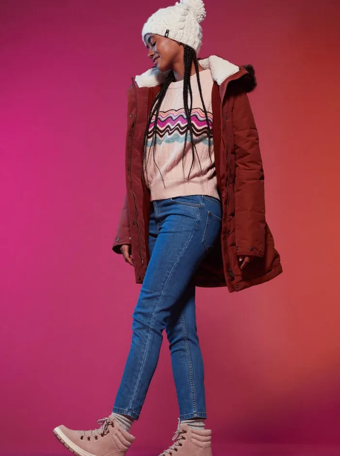 Roxy Jackets Ellie Warmlink Winter Jacket With Heating Panel Smoked Paprika 8211 Women