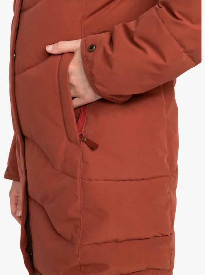 Roxy Jackets Ellie Warmlink Winter Jacket With Heating Panel Smoked Paprika 8211 Women