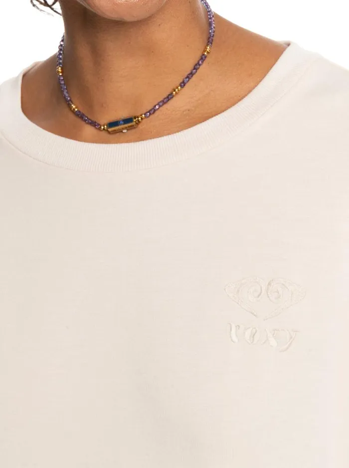 Roxy Jackets Surfing By Moonlight D Cozy Lounge Top Tapioca 8211 Women