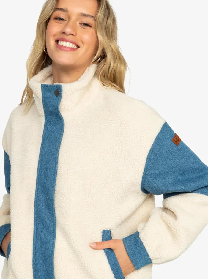 Roxy Jackets Wrap It Up Corduroy Aviator Jacket Tapioca 8211 Women