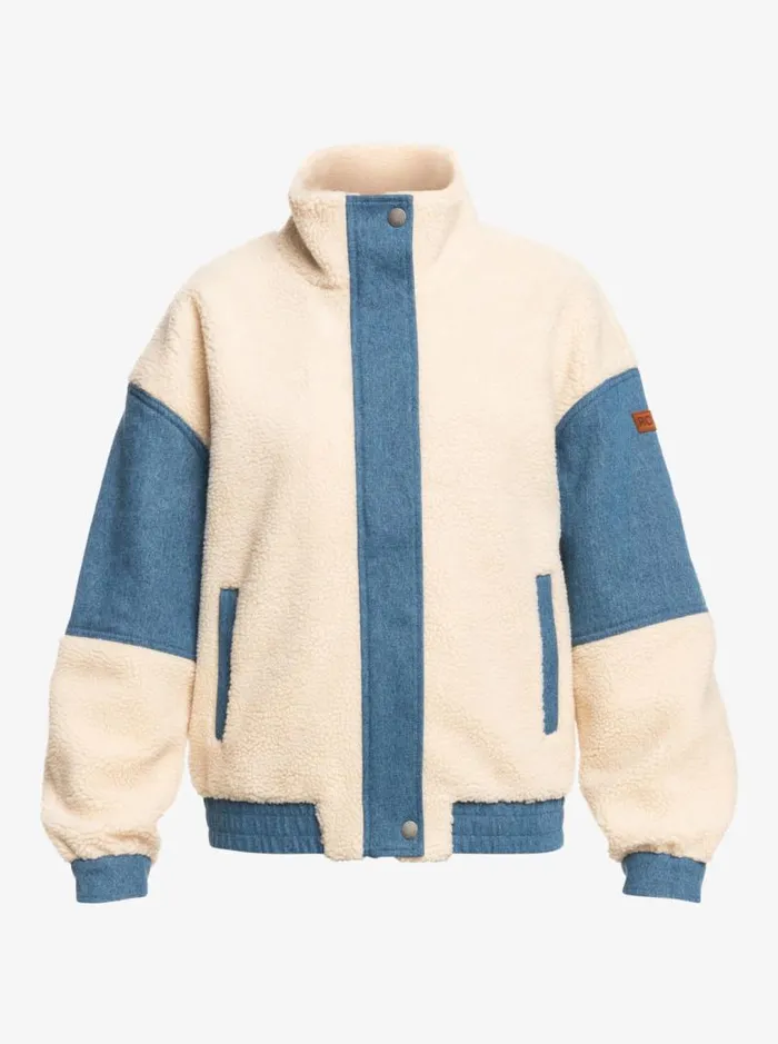 Roxy Jackets Wrap It Up Corduroy Aviator Jacket Tapioca 8211 Women