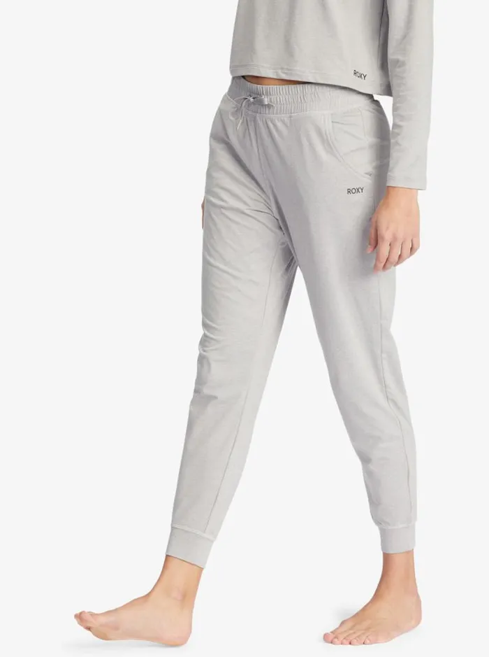 Roxy Loungewear Sun Might Shine Workout Pants Heritage Heather 8211 Women